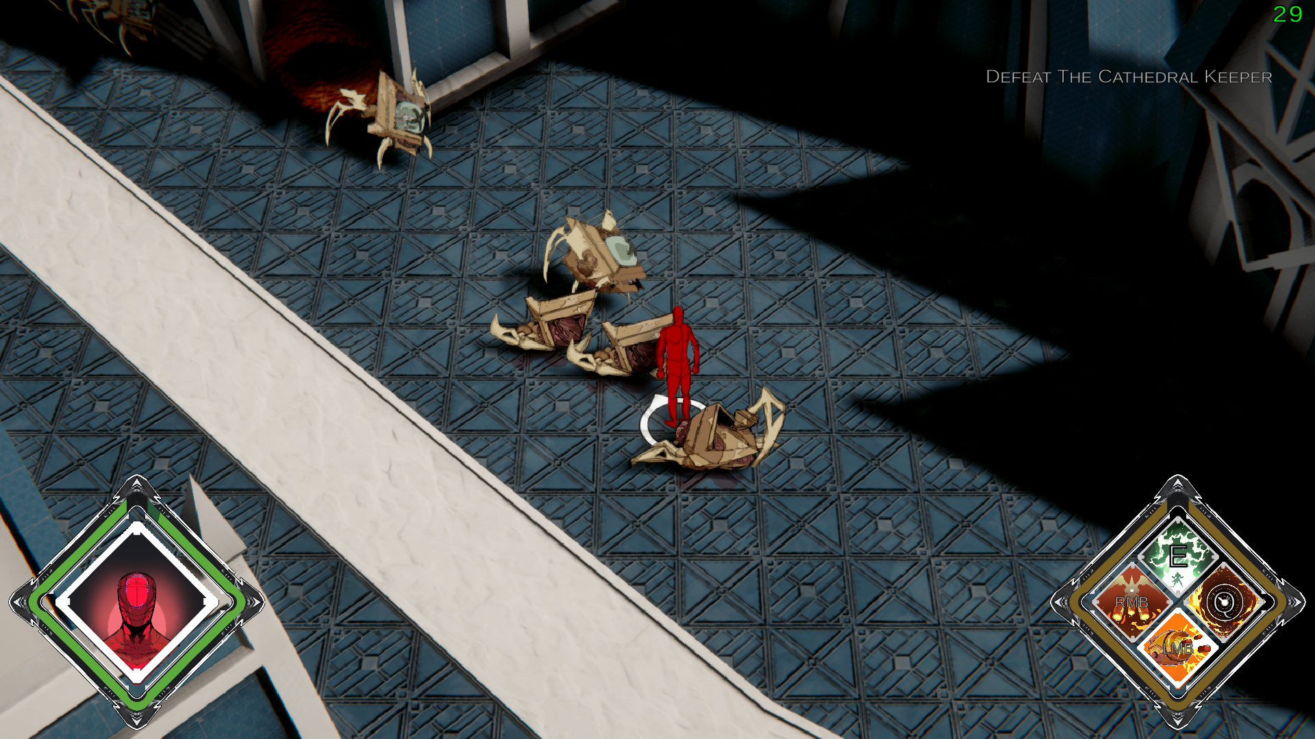 Project Cobalt isometric dungeon level screenshot