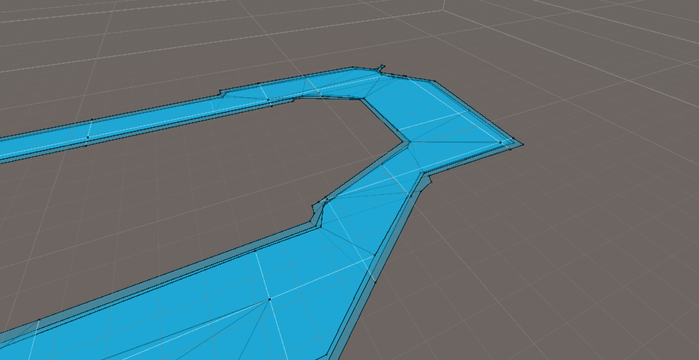 Section of level before completion